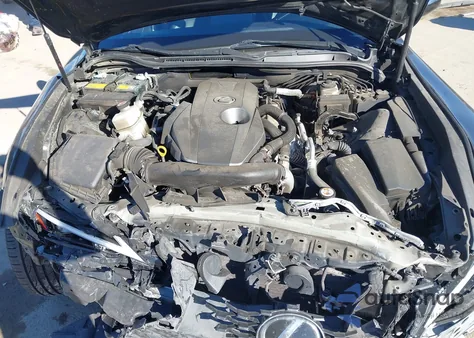 2021 Lexus Is 300 z USA, uszkodzony, nr VIN JTHAA1D2XM5110175